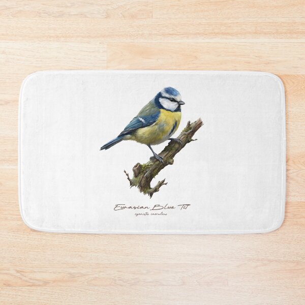 Item preview, Eurasian Blue Tit on Branch designed and sold by Takeda-art.