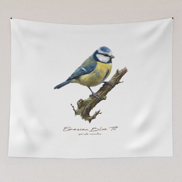 Item preview, Eurasian Blue Tit on Branch designed and sold by Takeda-art.