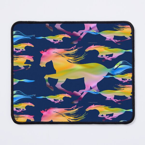 Item preview, Vibrantly Colorful Running Horse Design designed and sold by kristalcurt.