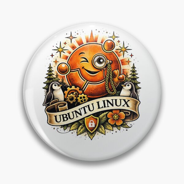 Item preview, Ubuntu (Vintage Tattoo) designed and sold by Fakecactus Designs.