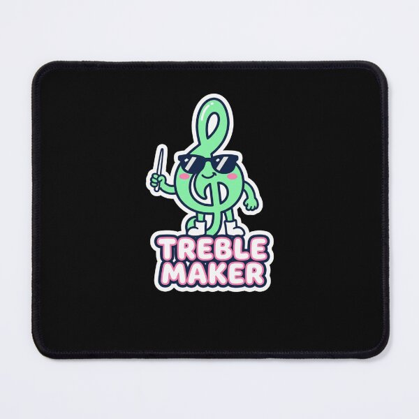 Item preview, Treble Maker Music Clef Funny Musician Pun designed and sold by snowry.