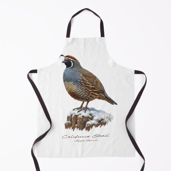 Item preview, California Quail on a Snowy Rock designed and sold by Takeda-art.