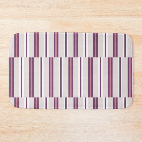 Item preview, Modern Mauve and Plum Geometric Stripe designed and sold by AOCollections.