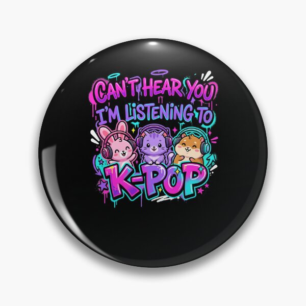 Item preview, Can't Hear You K-Pop Music Lover Animals designed and sold by snowry.