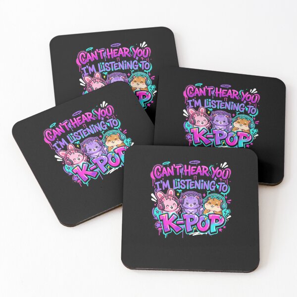 Item preview, Can't Hear You K-Pop Music Lover Animals designed and sold by snowry.