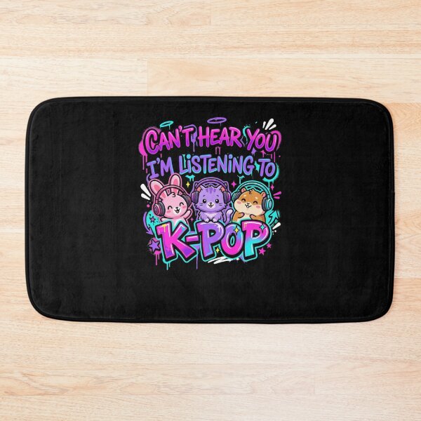 Item preview, Can't Hear You K-Pop Music Lover Animals designed and sold by snowry.