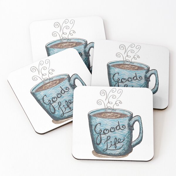 Item preview, Coffee is Good Life designed and sold by Imagine Bee Studio.