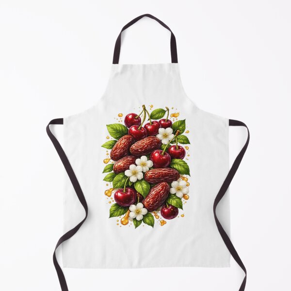 Item preview, Sweet Fusion: Dates & Cherries Delight designed and sold by Fabrifrank.