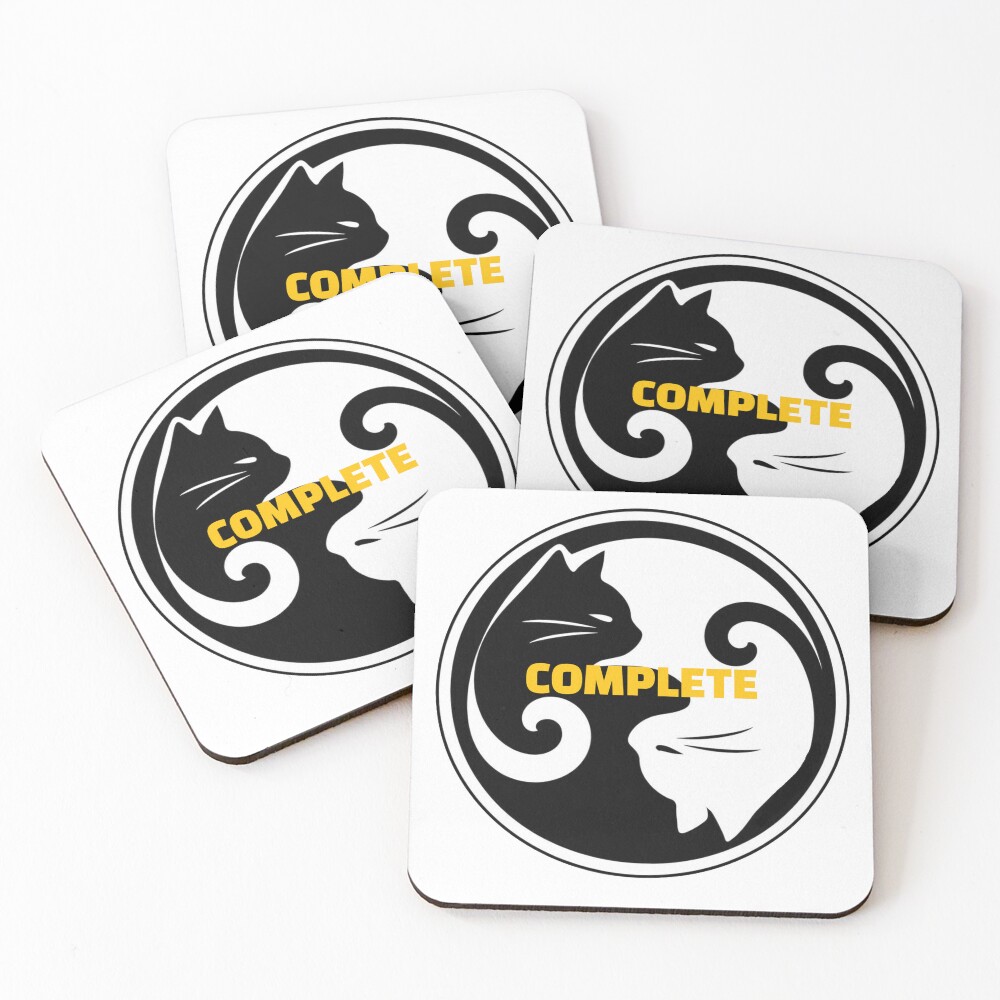 Item preview, Coasters (Set of 4) designed and sold by TheInkyLine.