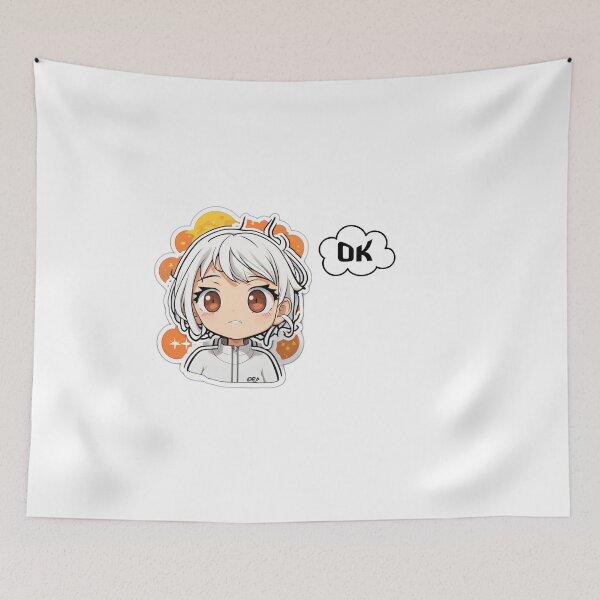 Item preview, Chibi Silver Hair Anime Mood OK Expression designed and sold by AURA-APPAEL.