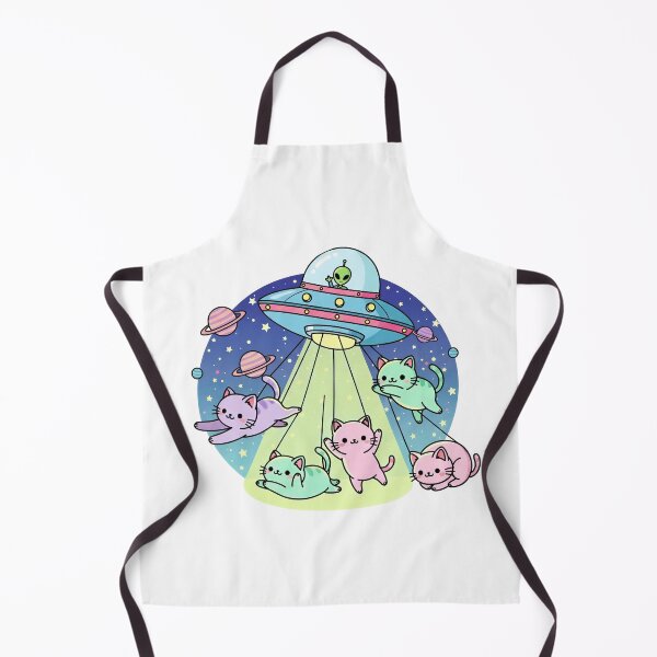 Item preview, Cute UFO Cat Sticker – Kawaii Space Cats Cartoon Illustration for Cat LoversCute UFO Cat Sticker – Kawaii Space Cats Cartoon Illustration for Cat Lovers designed and sold by Timegraf.