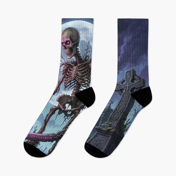 Item preview, Skeleton Warrior - Graveyard Fantasy Art designed and sold by Lucid Dream Pixel.