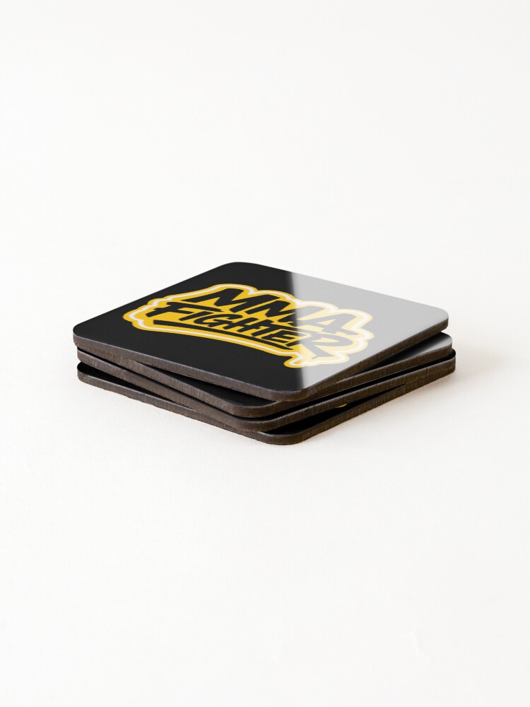 Thumbnail 4 of 5, Coasters (Set of 4), MMA Fighter designed and sold by ReneMM.