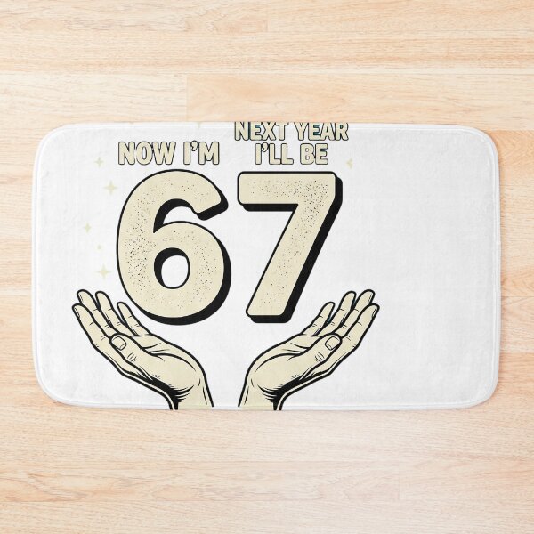 Item preview, Now I'm 66 Next Year I'll Be 67 Age designed and sold by JMDesignHub.