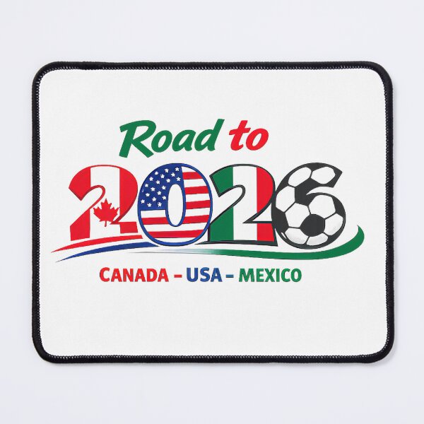 Item preview, North America 2026 - Three Nations Football Spirit designed and sold by Emaga Digital Studio.