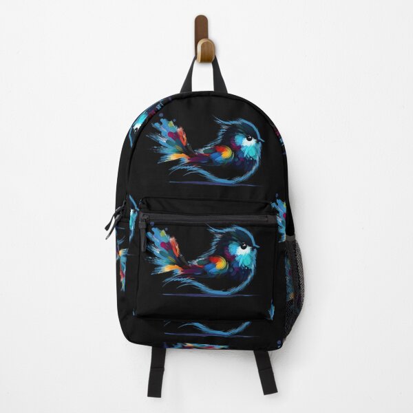Item preview, Painterly Bird Illustration in Neon Colors designed and sold by Szpaku desart .