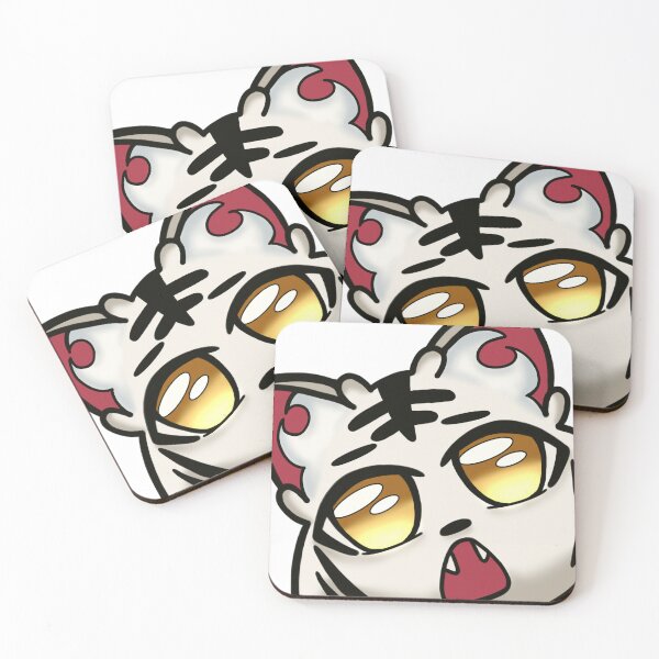 Item preview, White Chibi Tiger Woah designed and sold by Design-Digitals.