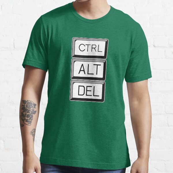 Control Alt Delete Computer User Art Essential T-Shirt