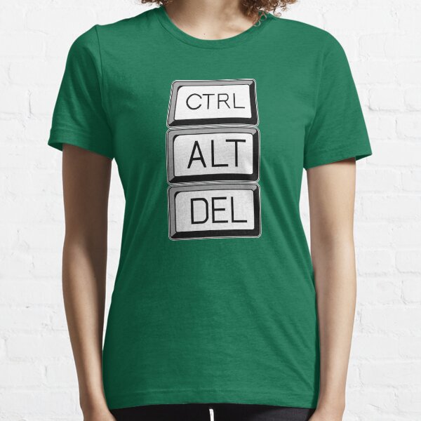 Control Alt Delete Computer User Art Essential T-Shirt