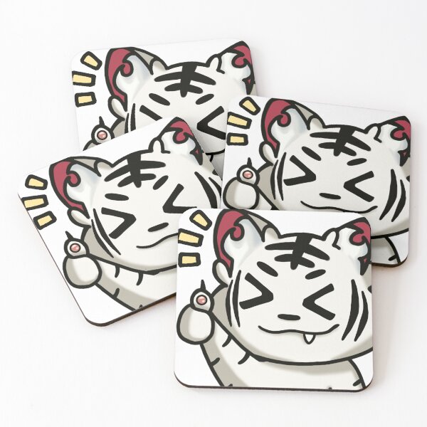 Item preview, White Chibi Tiger Thumbs Up designed and sold by Design-Digitals.