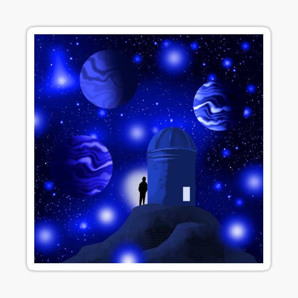 The Observatory Sticker