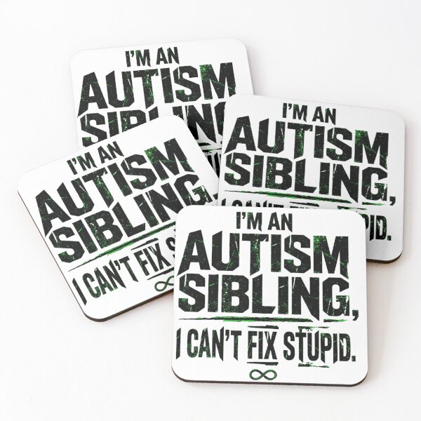 Item preview, Autism Sibling I Can't Fix Stupid Funny Support designed and sold by JMDesignHub.