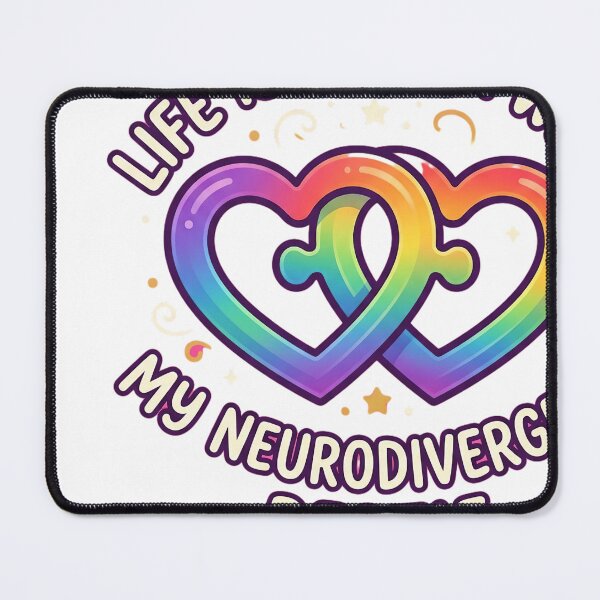 Item preview, Life Is Better With My Neurodivergent Bestie designed and sold by JMDesignHub.