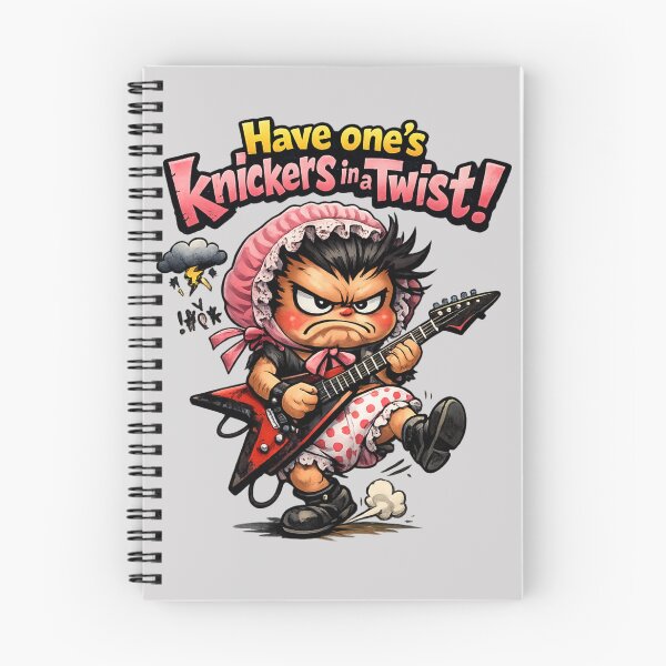 Item preview, Angry Baby Guitarist Knickers Twist Design designed and sold by Shirtaholism.