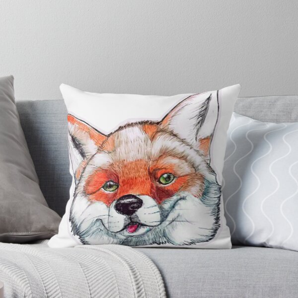 Item preview, Wunky Fox Sticker designed and sold by Kidd Vicious .