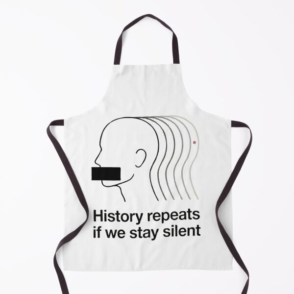 Item preview, History Repeats If We Stay Silent - Free Speech Activism Graphic designed and sold by Arts Paradise.