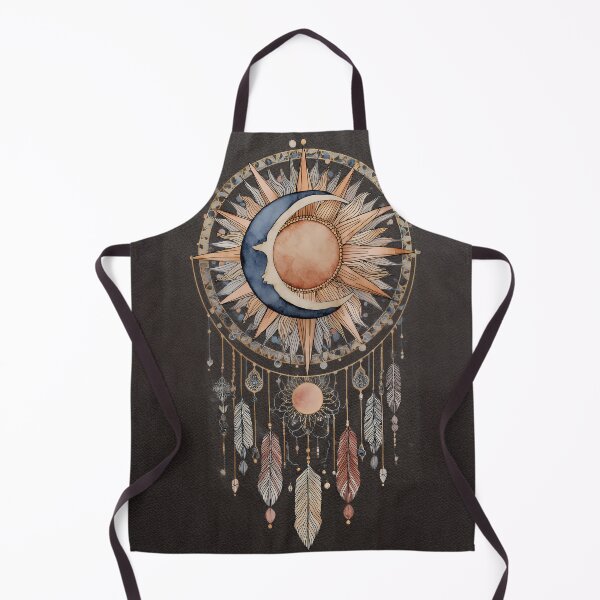 Item preview, Celestial Sun and Moon Dreamcatcher Watercolor designed and sold by EK-World.
