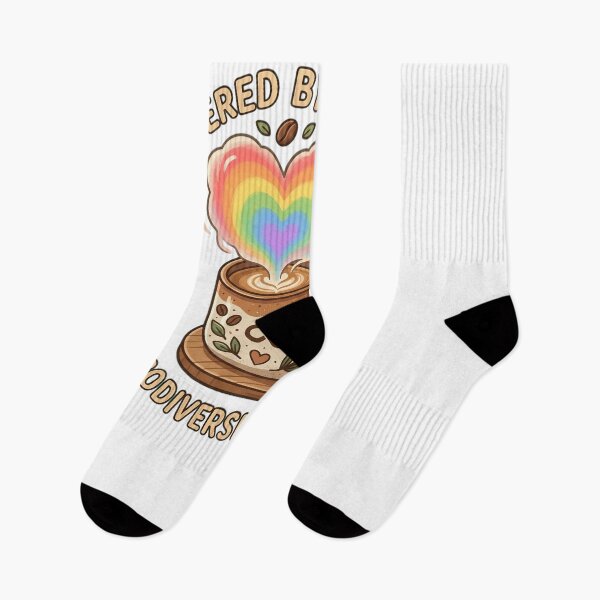 Item preview, Powered By Coffee Neurodiversity Advocacy designed and sold by JMDesignHub.