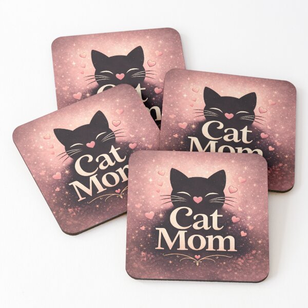 Artikelvorschau, Cat Mom Cute Cat Lover Typography Design entworfen und verkauft von CLOUTKULT.