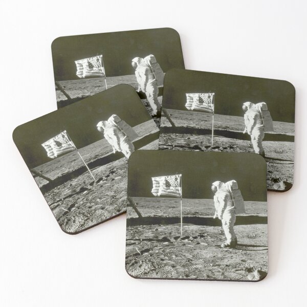 Item preview, Buzz Aldrin On The Moon designed and sold by collageDP.