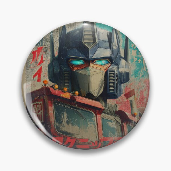 Item preview, Vintage Optimus Japanese Poster  designed and sold by AnimeArsenalPrints.