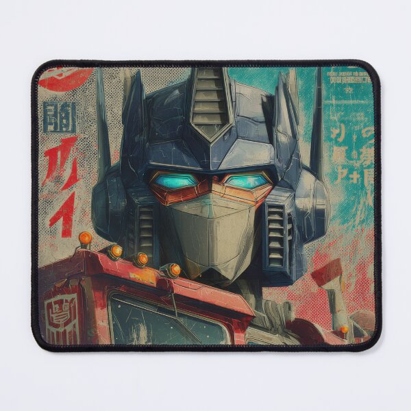 Item preview, Vintage Optimus Japanese Poster  designed and sold by AnimeArsenalPrints.