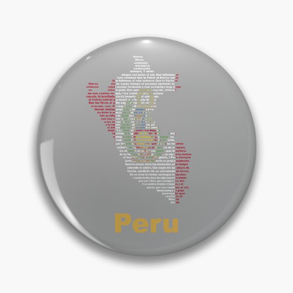 Item preview, Peru Anthem Map and Flag – Andean Spirit and National Heritage designed and sold by JR78.