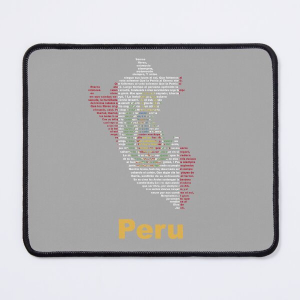 Item preview, Peru Anthem Map and Flag – Andean Spirit and National Heritage designed and sold by JR78.