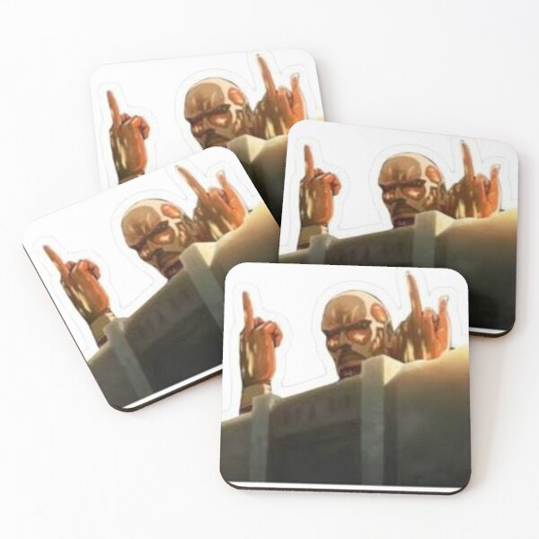 Item preview, Colossal Titan meme designed and sold by Muladhara-Mora.