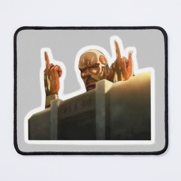 Item preview, Colossal Titan meme designed and sold by Muladhara-Mora.