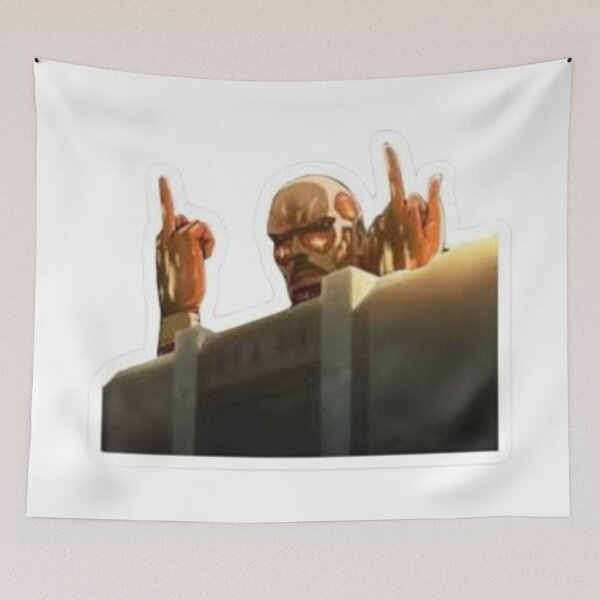 Item preview, Colossal Titan meme designed and sold by Muladhara-Mora.
