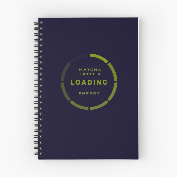 Item preview, Matcha Latte loading energy – nerd & programmer typography design designed and sold by unique art and design.