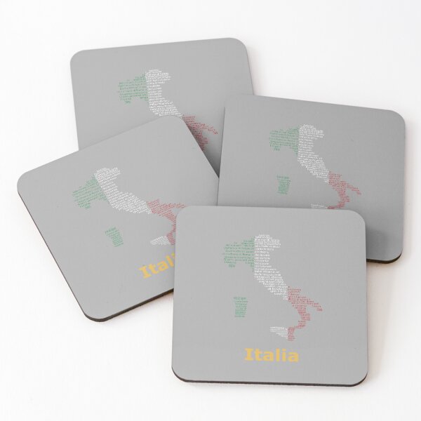 Item preview, Italy – Artwork with Integrated Anthem, Map and Flag designed and sold by JR78.