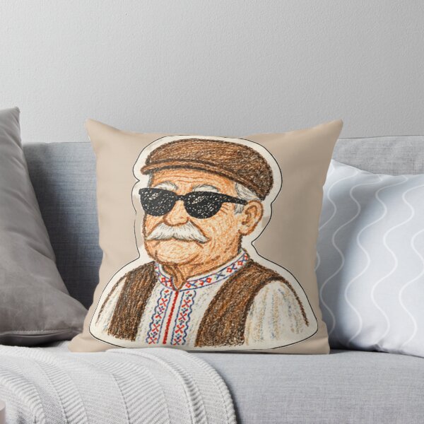Artikelvorschau, Aufkleber Bunicul Cool cu Ochelari – Design Traditionelle römische Amuzant entworfen und verkauft von randomdesignsnearme.