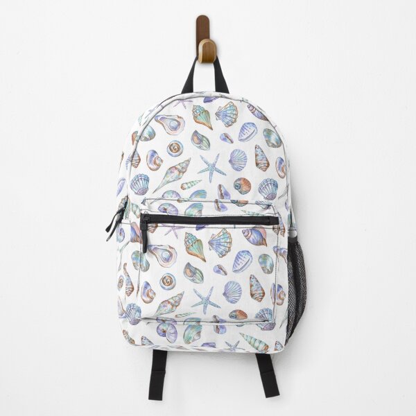 Item preview, Beautiful Seashell Pattern on White designed and sold by Flowersforbear.