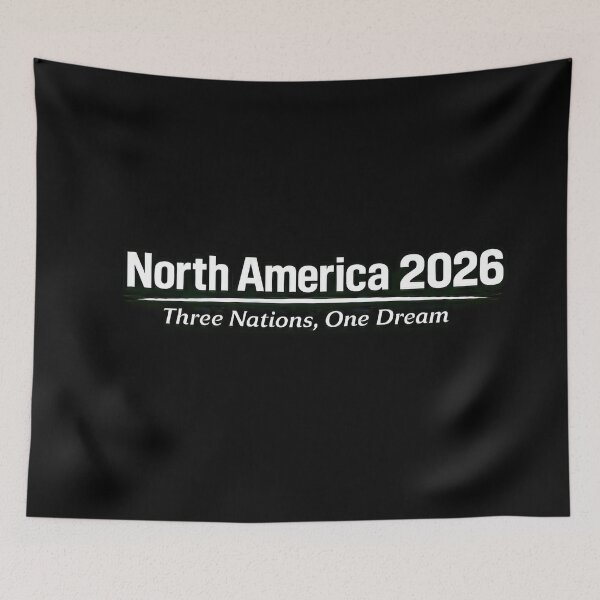 Item preview, 2026 Football Fan Design - North America - Three Nations One Dream designed and sold by emaga.