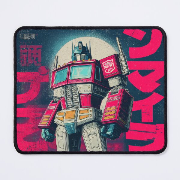 Item preview, Vaporwave Warned Optimus designed and sold by AnimeArsenalPrints.