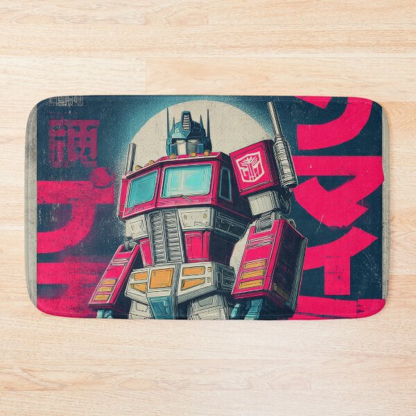 Item preview, Vaporwave Warned Optimus  designed and sold by AnimeArsenalPrints.