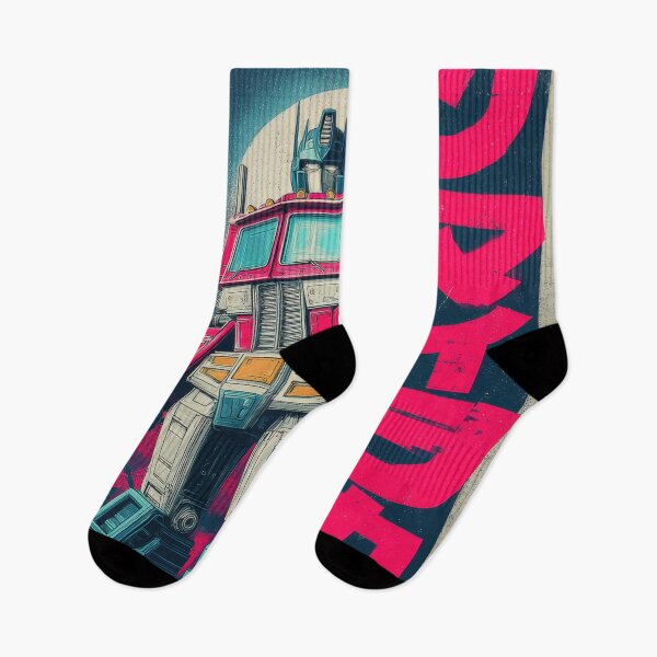 Item preview, Vaporwave Warned Optimus  designed and sold by AnimeArsenalPrints.