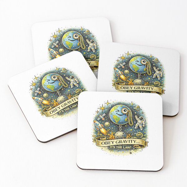 Item preview, Obey Gravity - It's The Law (Vintage Tattoo) designed and sold by Fakecactus Designs.